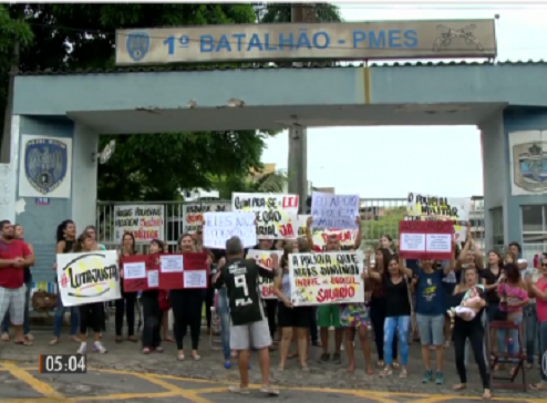 Com greve de policiais, Espírito Santo registra mortes e assaltos