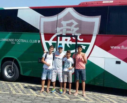 RUI SPORTS APRESENTA DOIS JOGADORES AO FLUMINENSE-RJ PARA AVALIAÇÃO