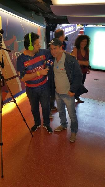 ESPANHA: TORCEDOR DO FLALIVRAS VISITOU ESTÁDIO E CENTRO DE TREINAMENTO DO BARCELONA