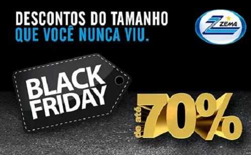 LIVRAMENTO: BLACK FRIDAY ZEMA OFERECE DESCONTOS DE ATÉ 70%.