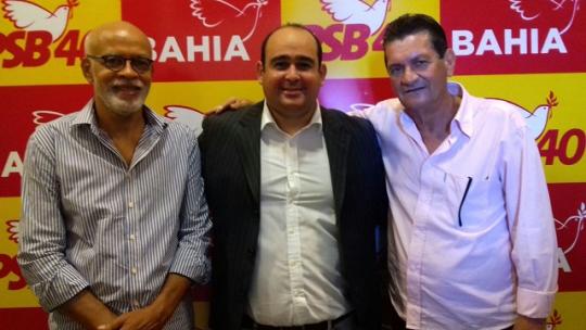 LIDERANÇAS DO PSB DE LIVRAMENTO PARTICIPAM DE ENCONTRO EM SALVADOR