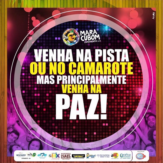 MARACUBOM: CONTAGEM REGRESSIVA PARA O GRANDE DIA; É HOJE!