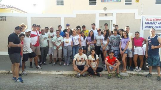 LIVRAMENTO: FILHAS DE JÓ COMEMORAM DIA DOS PAIS COM CAMINHADA E CAFÉ DA MANHÃ