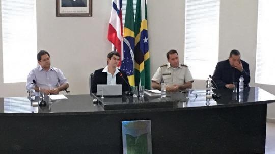 LIVRAMENTO: REPRESENTANTES DAS COLIGAÇÕES FIRMARAM ACORDO EM REUNIÃO COM O MINISTÉRIO PÚBLICO ELEITORAL