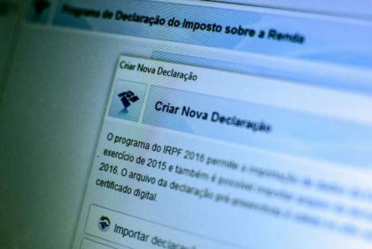 Receita recebe declaração do IR a partir desta terça-feira