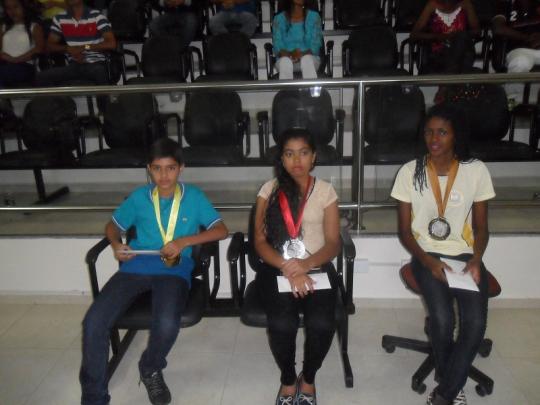 Alunos de escolas da rede municipal conquistam premiações na Olimpíada de Matemática realizada pela primeira vez em Livramento