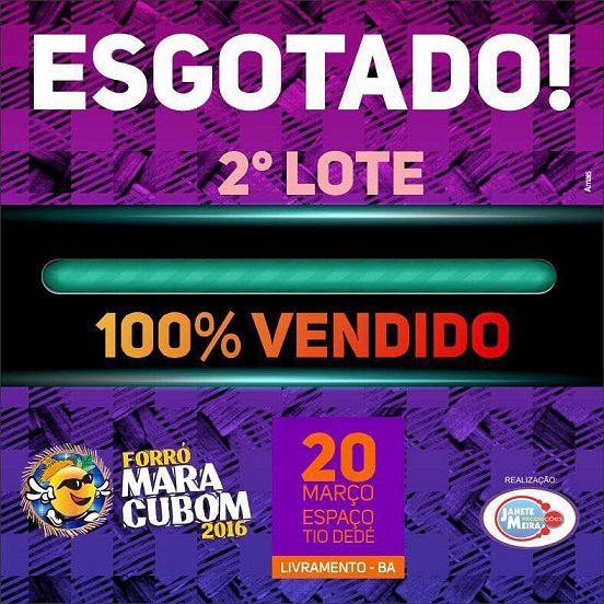 CONTAGEM REGRESSIVA PARA O FORRÓ DO MARACUBOM COM WESLEY SAFADÃO