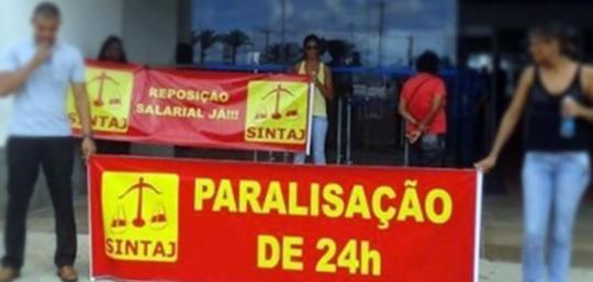 Sindicatos de servidores do TJ-BA paralisam atividades na sexta-feira e iniciam greve