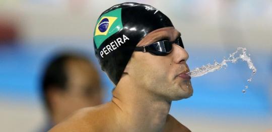 Thiago Pereira busca novo recorde hoje. Mas prevê dia mais duro do Pan