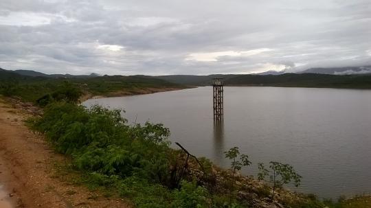 NÍVEL DA BARRAGEM LUÍS VIEIRA ULTRAPASSA 30 MILHÕES DE M3