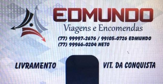 TRANSPORTE SEGURO: EDMUNDO VIAGENS, ENCOMENDAS E TURISMO