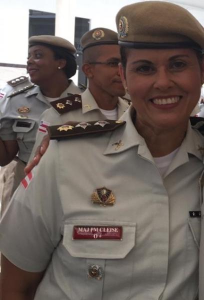LIVRAMENTO: MAJ PM CLEISE FOI NOMEADA COMANDANTE DA 46ª CIPM