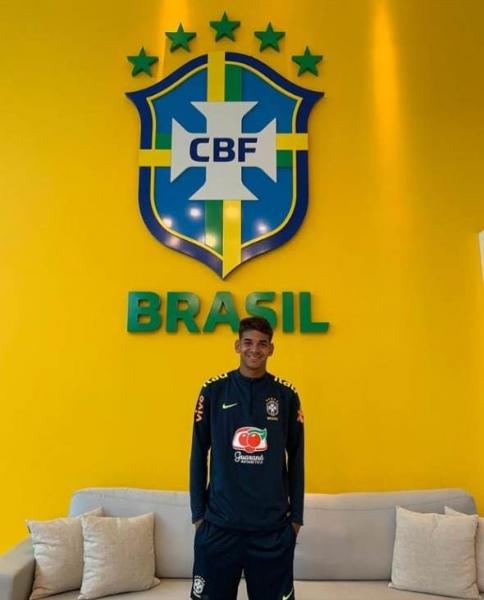 JOÃO NETO É CONVOCADO PARA A SELEÇÃO BRASILEIRA SUB-18