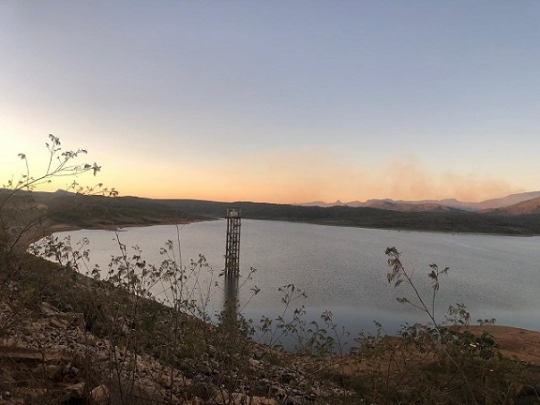 VOLUME DA BARRAGEM LUIS VIEIRA É DE 15.168.840 M³