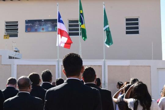 DIA DA INDEPENDÊNCIA: MAÇONARIA REALIZOU CERIMÔNIA DE HASTEAMENTO DA BANDEIRA NACIONAL
