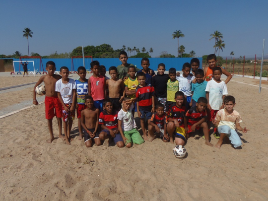 LIVRAMENTO: INAUGURADO CENTRO ESPORTIVO COMUNITÁRIO NA BARRINHA