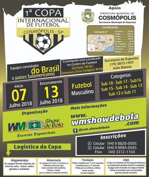 LIVRAMENTO: ESCOLINHA REVELANDO TALENTOS PARTICIPARÁ DA 1ª COPA INTERNACIONAL DE FUTEBOL