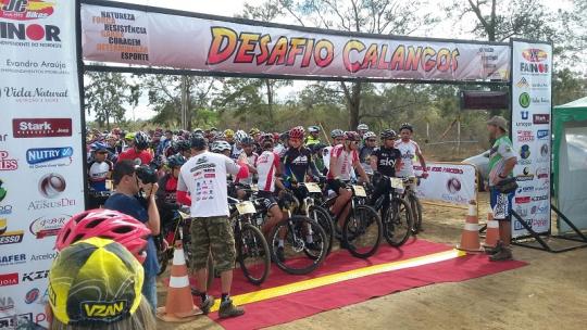 EQUIPE DE CICLISMO DA ISMATEC COLOCOU DOIS ATLETAS NO PÓDIO NO 4º DESAFIO CALANGOS