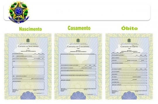 Veja mudanças nas certidões de nascimento, casamento e óbito que passam a valer nesta terça