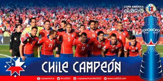 Chile bate a Argentina nos pênaltis e conquista a Copa América, seu 1º título 