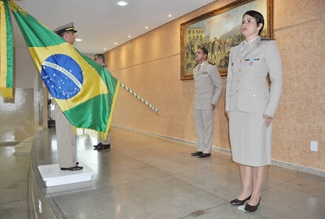 Major Cleise Delfino assume o comando da 46ª CIPM