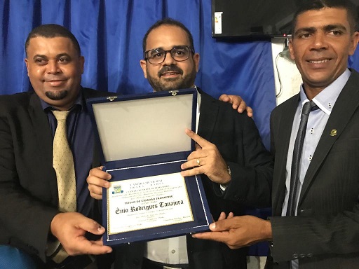 MÉDICO LIVRAMENTENSE RECEBEU TÍTULO DE CIDADÃO EM IRARÁ/BAHIA