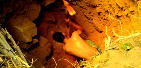 Desmoronamento deixa cinco feridos na 'Nova Serra Pelada', em MT