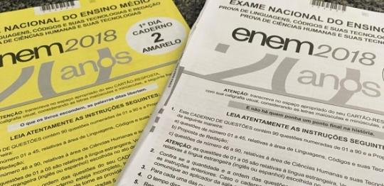 Estudantes podem pedir isenção no Enem a partir de hoje