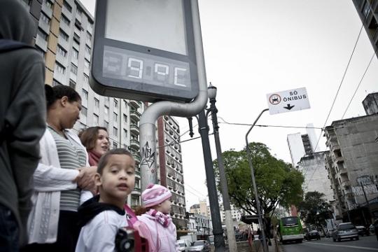 Frio intenso chega ao Sul, Sudeste e Centro-Oeste