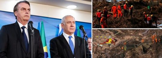 BOLSONARO CONDECORA SOLDADOS ISRAELENSES QUE NÃO ENCONTRARAM UM CORPO EM BRUMADINHO