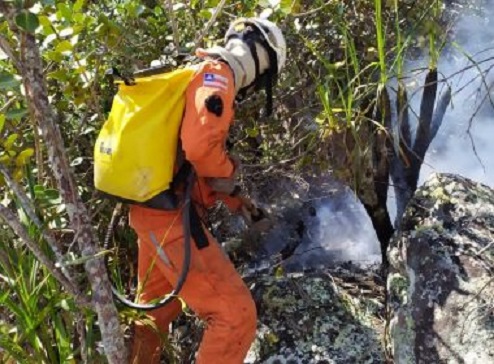 Bahia não prevê ações especiais de combate à incêndios na Chapada Diamantina