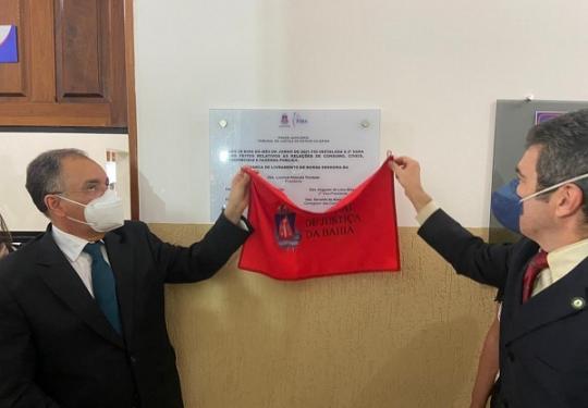 PRESIDENTE DO PJBA REINAUGURA FÓRUM E INSTALA MAIS TRÊS UNIDADES JUDICIAIS, NAS COMARCAS DE BRUMADO E LIVRAMENTO DE NOSSA SENHORA