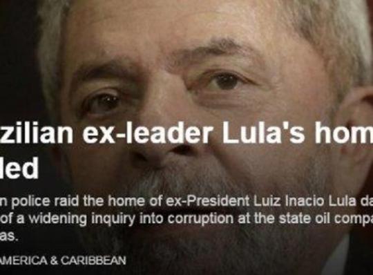 Ação da Polícia Federal contra Lula é destaque na imprensa internacional