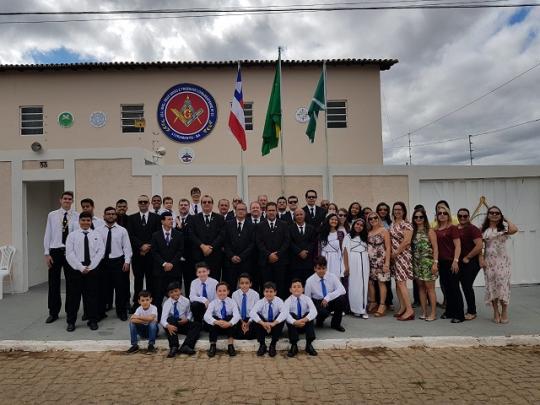 DIA DA INDEPENDÊNCIA: MAÇONARIA REALIZOU CERIMÔNIA DE HASTEAMENTO DA BANDEIRA NACIONAL