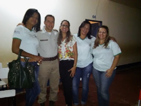 Major Irlando realiza palestra em São Timóteo