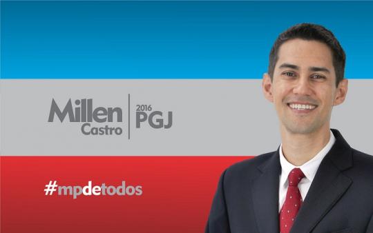 LIVRAMENTENSE MILLEN CASTRO CONCORRE AO CARGO DE PROCURADOR-GERAL DE JUSTIÇA