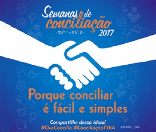 Decreto oficializa as Semanas de Conciliação 2017 e marca início da campanha #OxeConcilie 