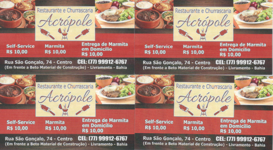 VENHA CONHECER O RESTAURANTE E CHURRASCARIA ACRÓPOLE