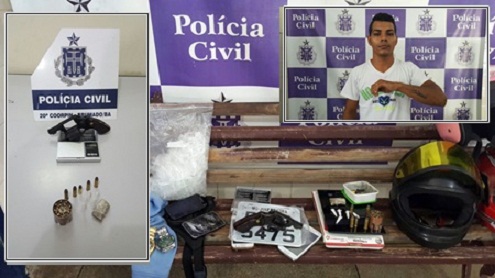 Brumado: Polícia Civil elucida homicídio e prende traficante de drogas